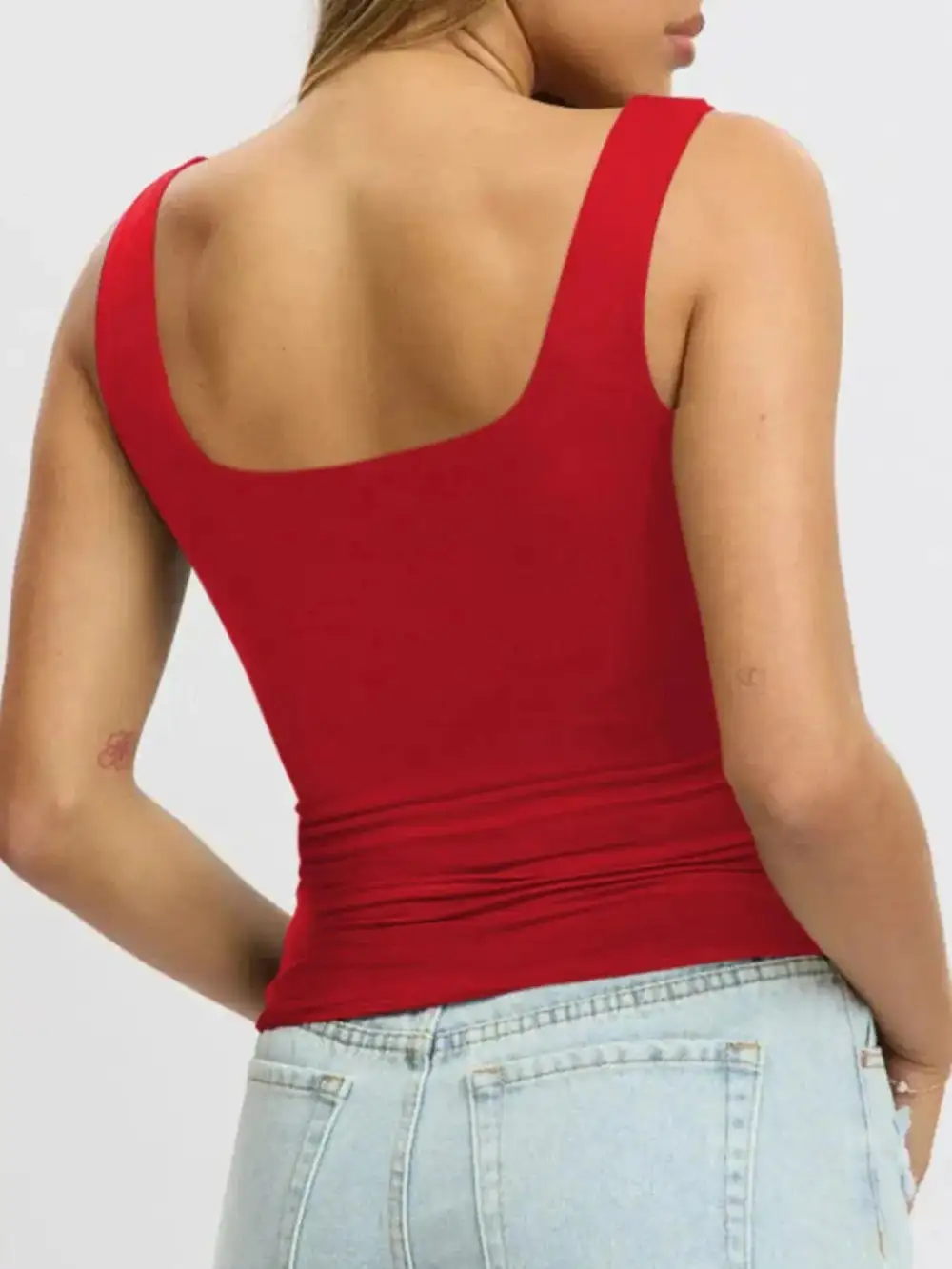 S Square Neck Wide