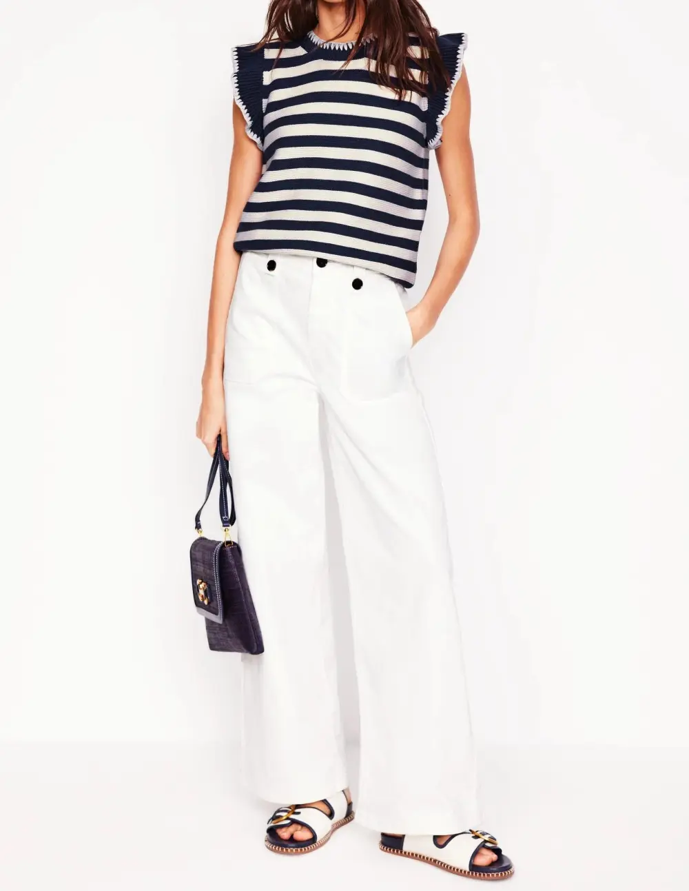 Lena Stitch Detail Vest