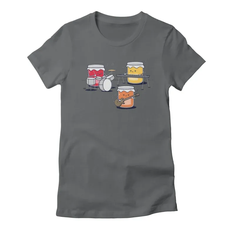 Fashionable Cartoon Print Short-Sleeved Shirt