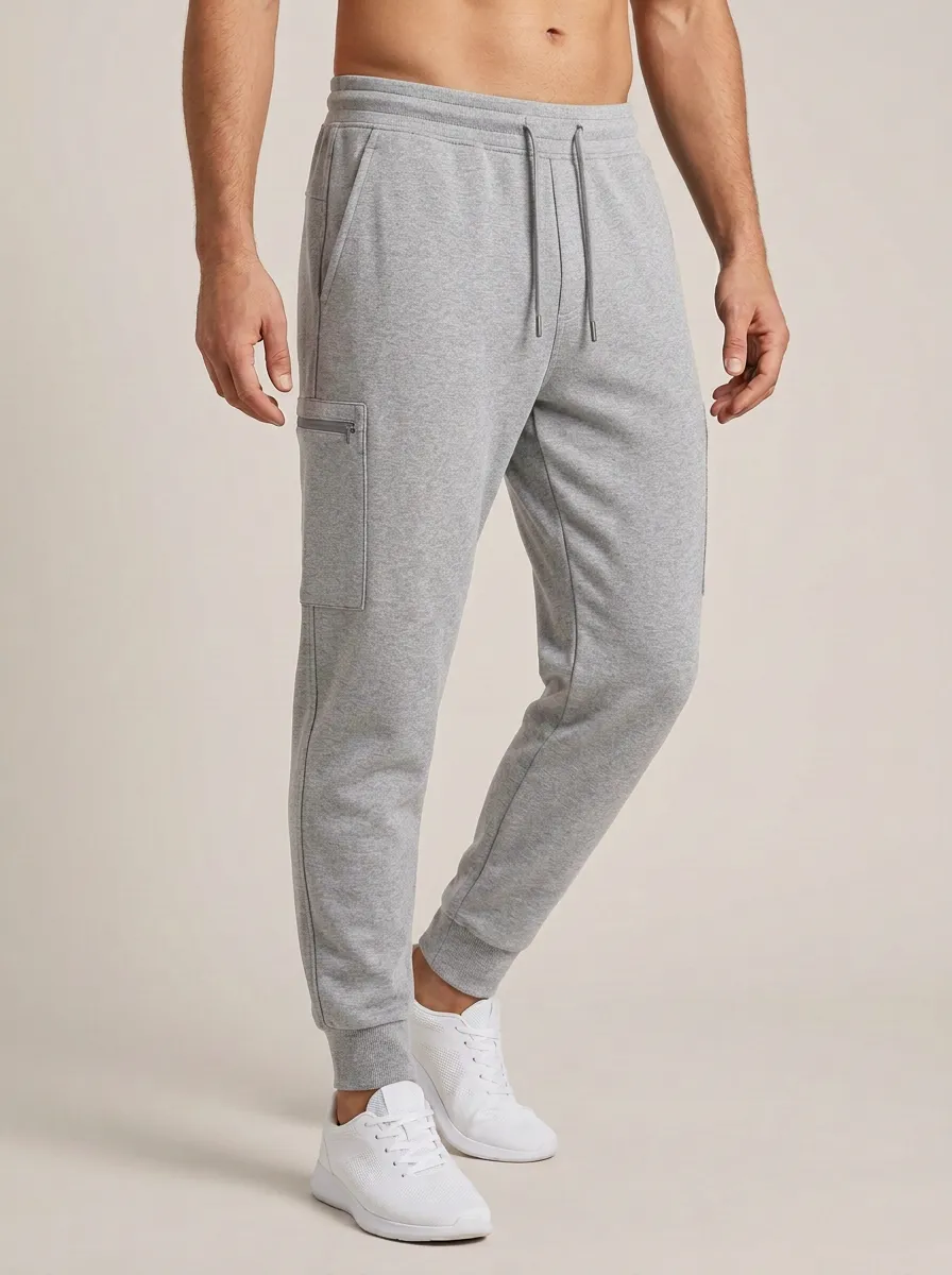 Men's Cargo Fitness Athletic Sweatpant
