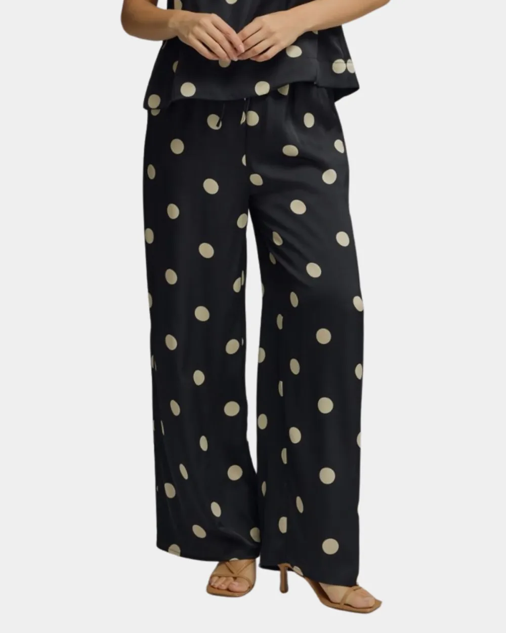 Relaxed Polka Dot Pants