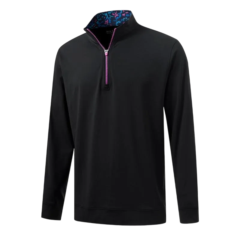 Men's lightweight turtleneck long-sleeved pullover