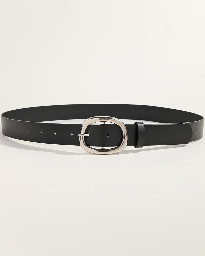 Oval Buckle Women's Belt