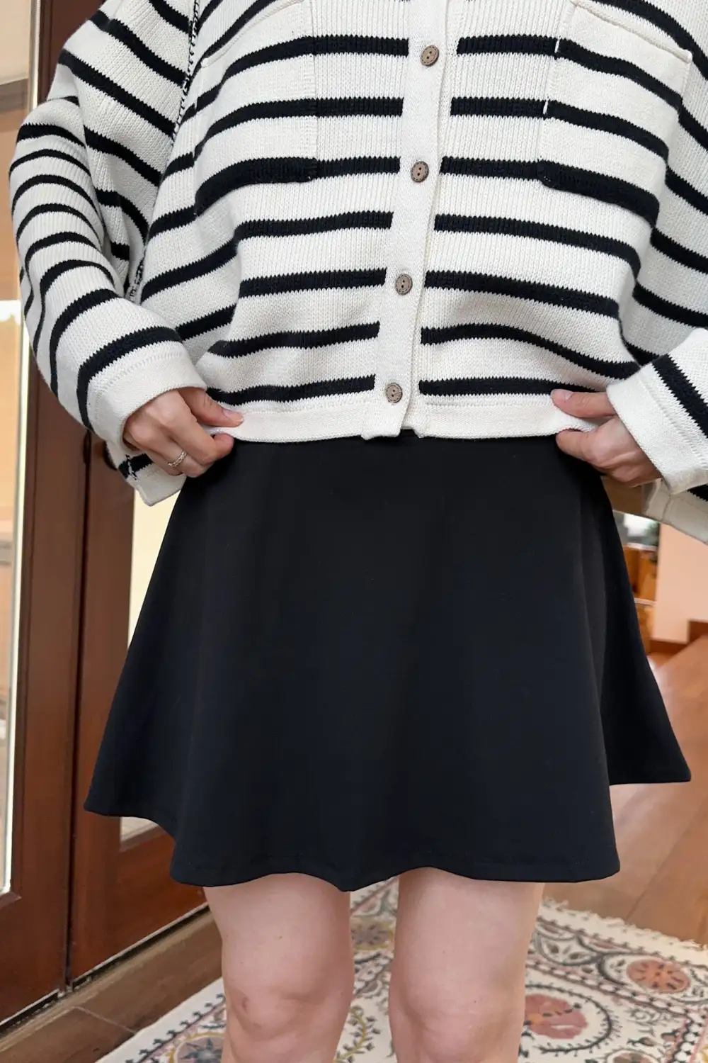 Clean Shape Relaxed Soft Skort