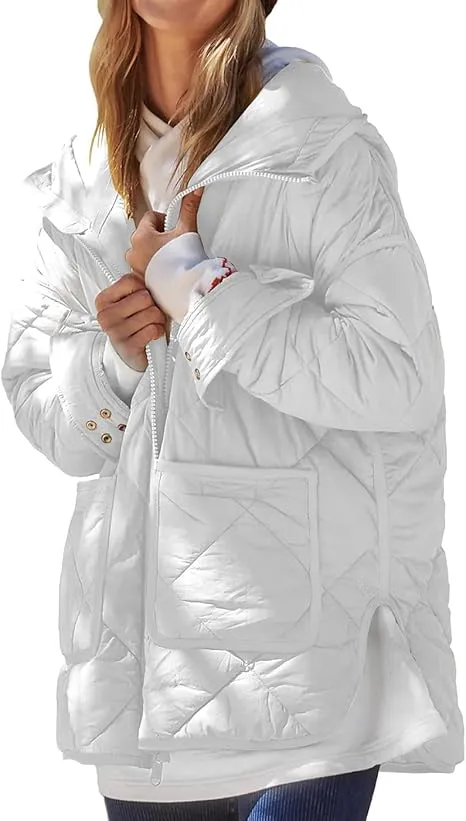 🧥 Womens Quilted Puffer Jacket – Lightweight Warmth. Timeless Comfort. Everyday Style.
