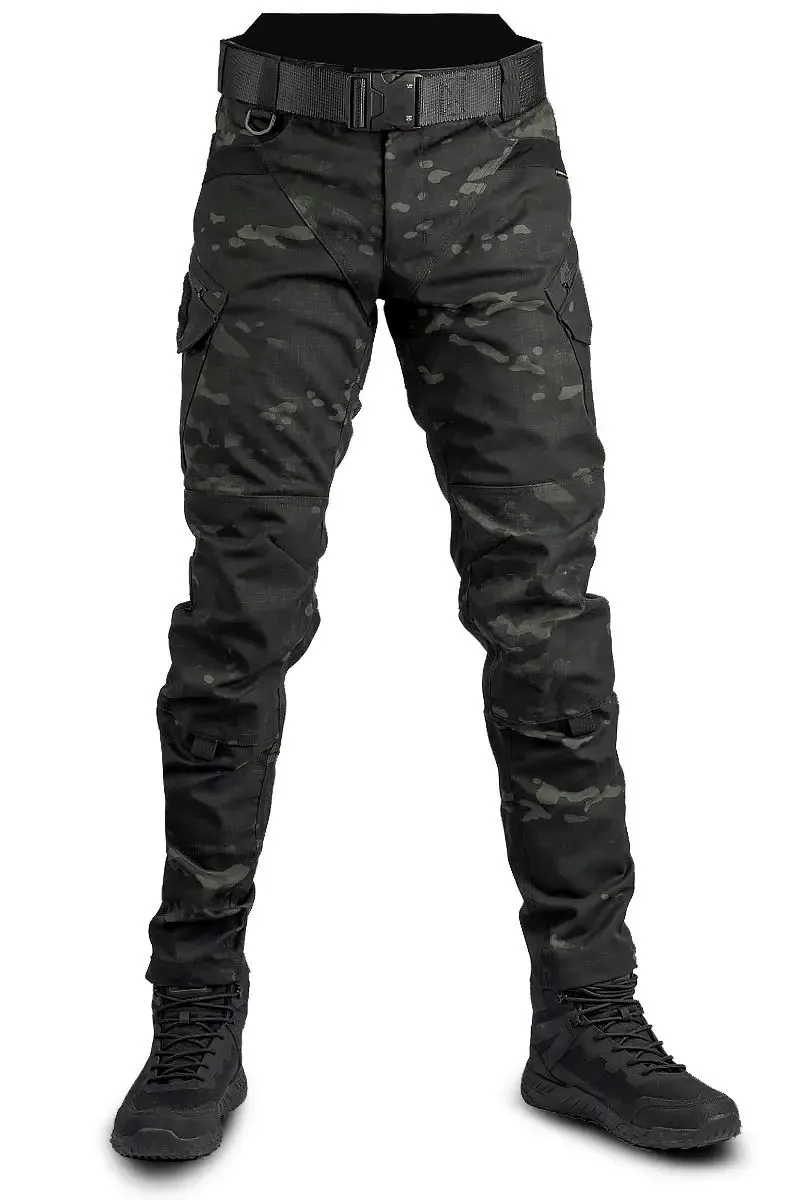 🚨Last Day 49% Off - Men's Military-Grade Tactical Combat Pants - Waterproof and Windproof Outdoor Gear - Heavy-Duty, Tear-Resistant, Built for Action
