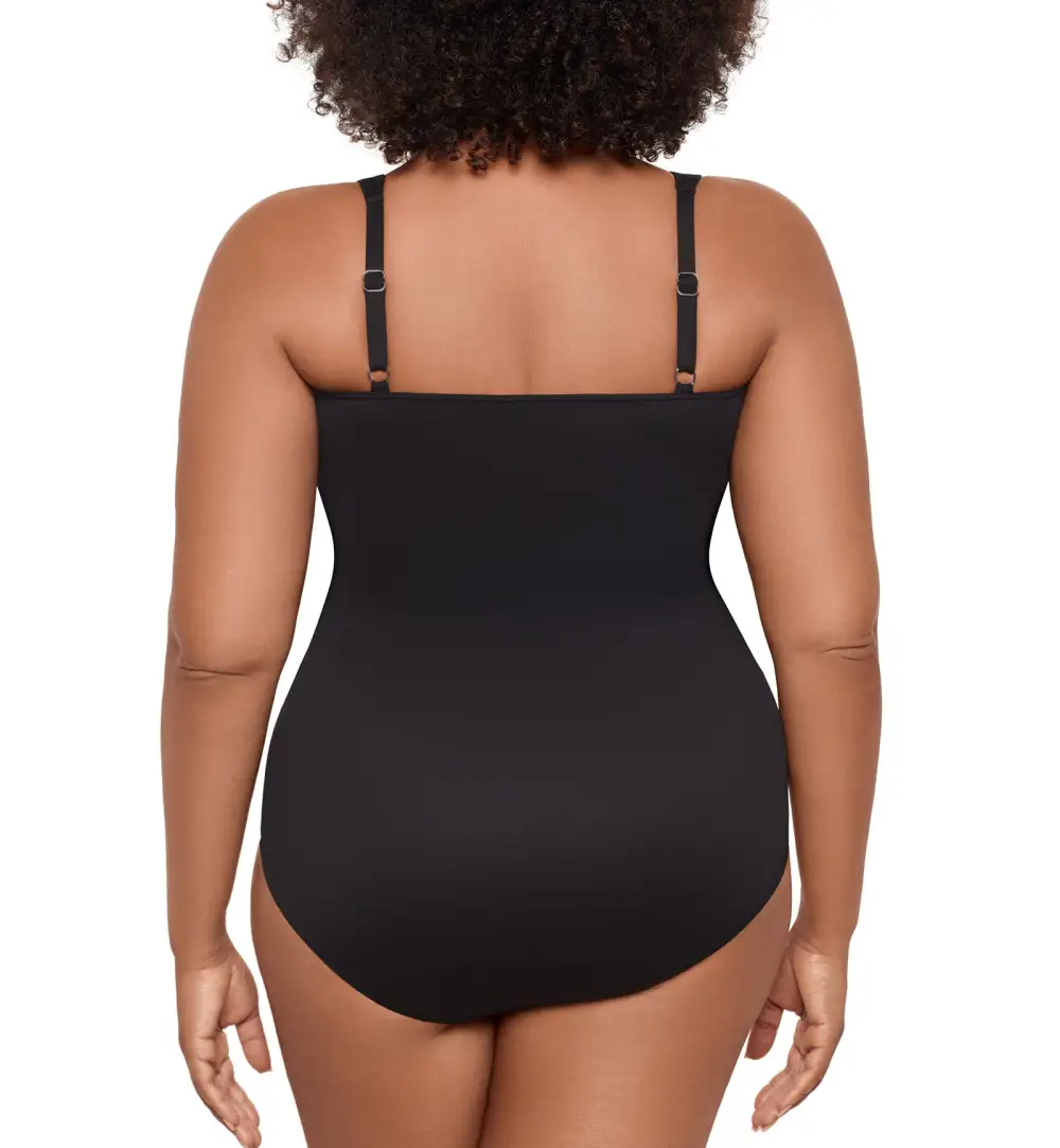Polished Underwire One-Piece Swimsuit