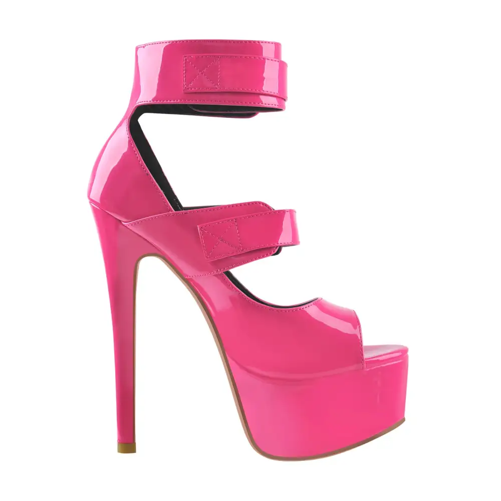 Peep Toe Platform Stiletto Sandals