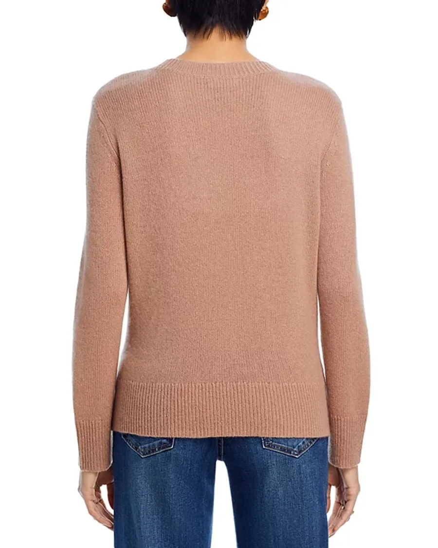 Cashmere Crewneck Long Sleeves Sweater