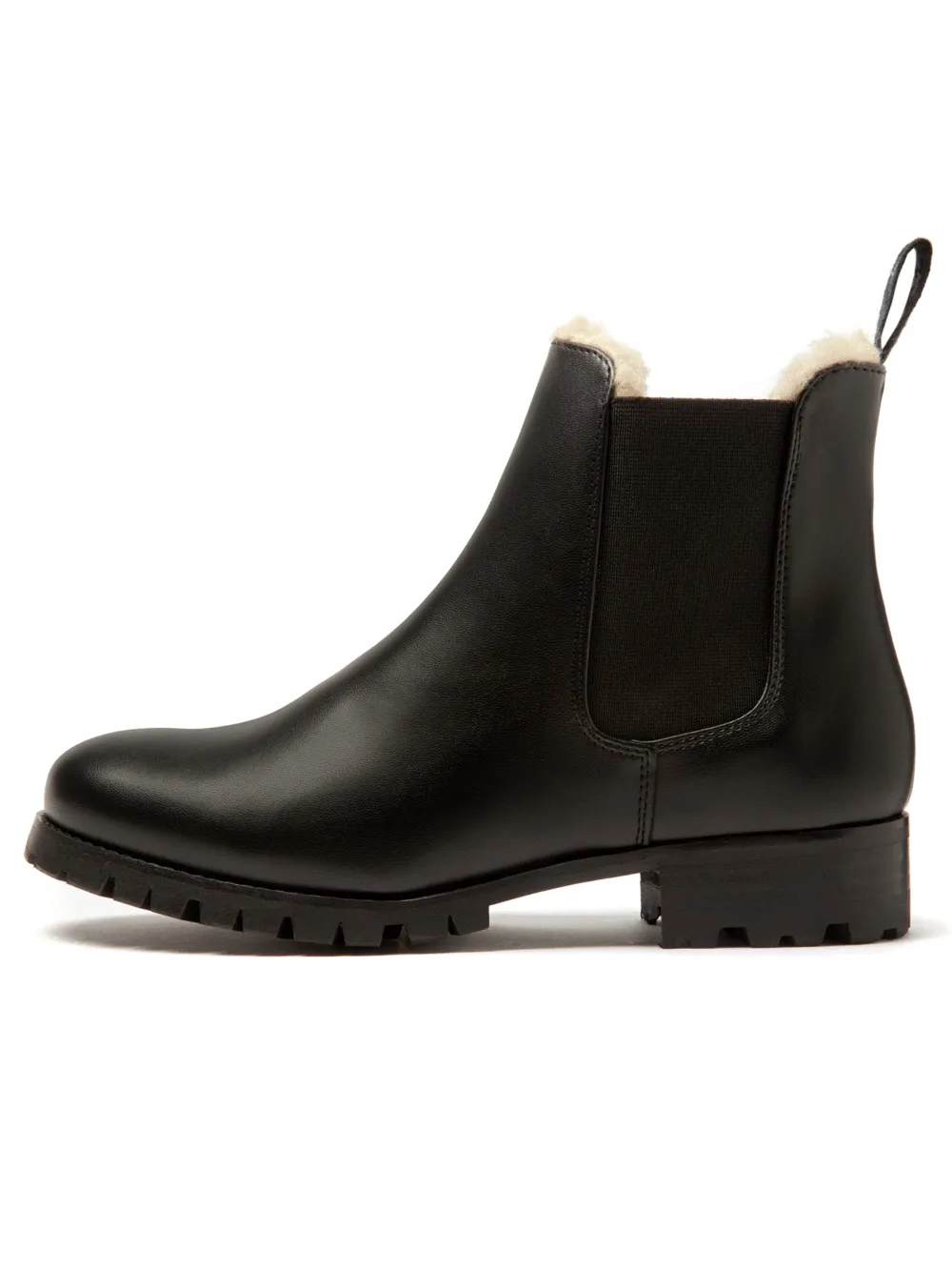 Women's Clean Profile Insulated Vegan Leather Chelsea Boots
