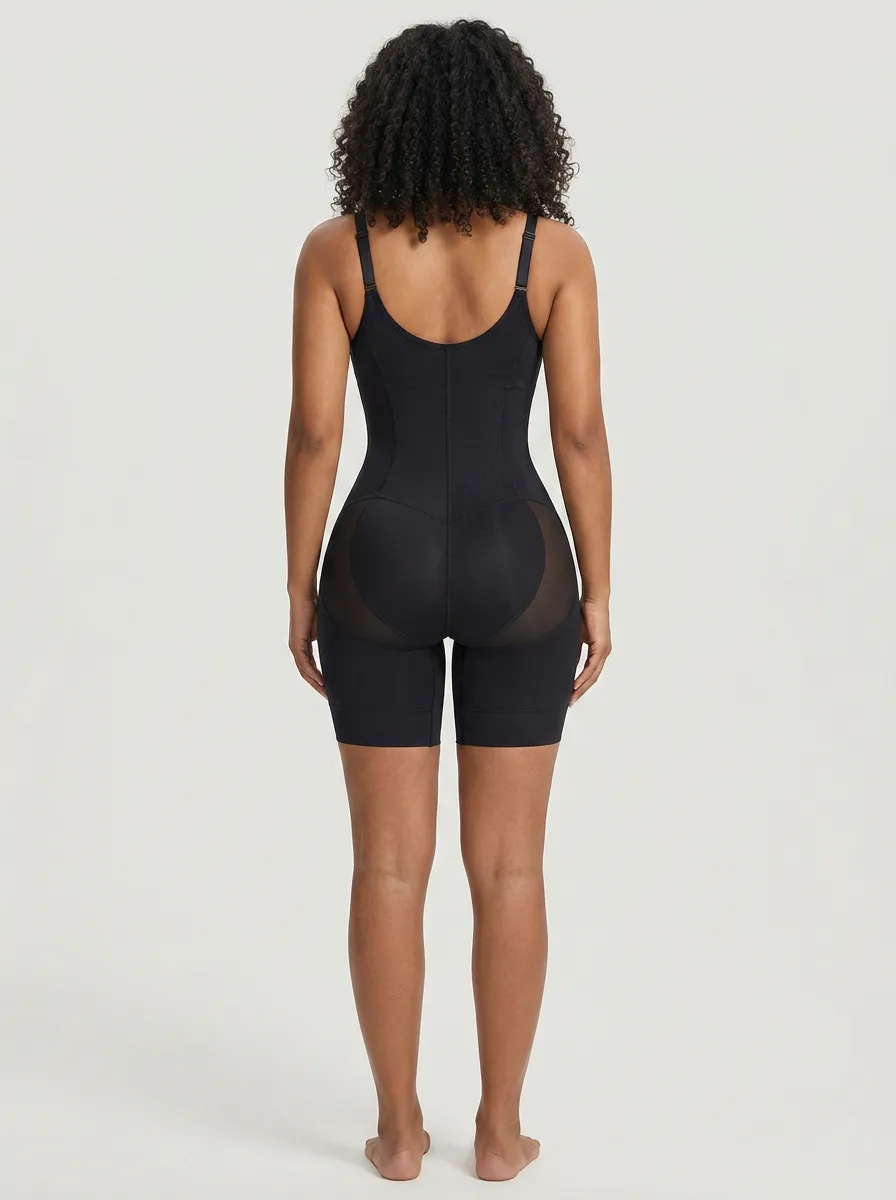 Modern Zip-Front Women's Zip-Front Shaping Bodysuit