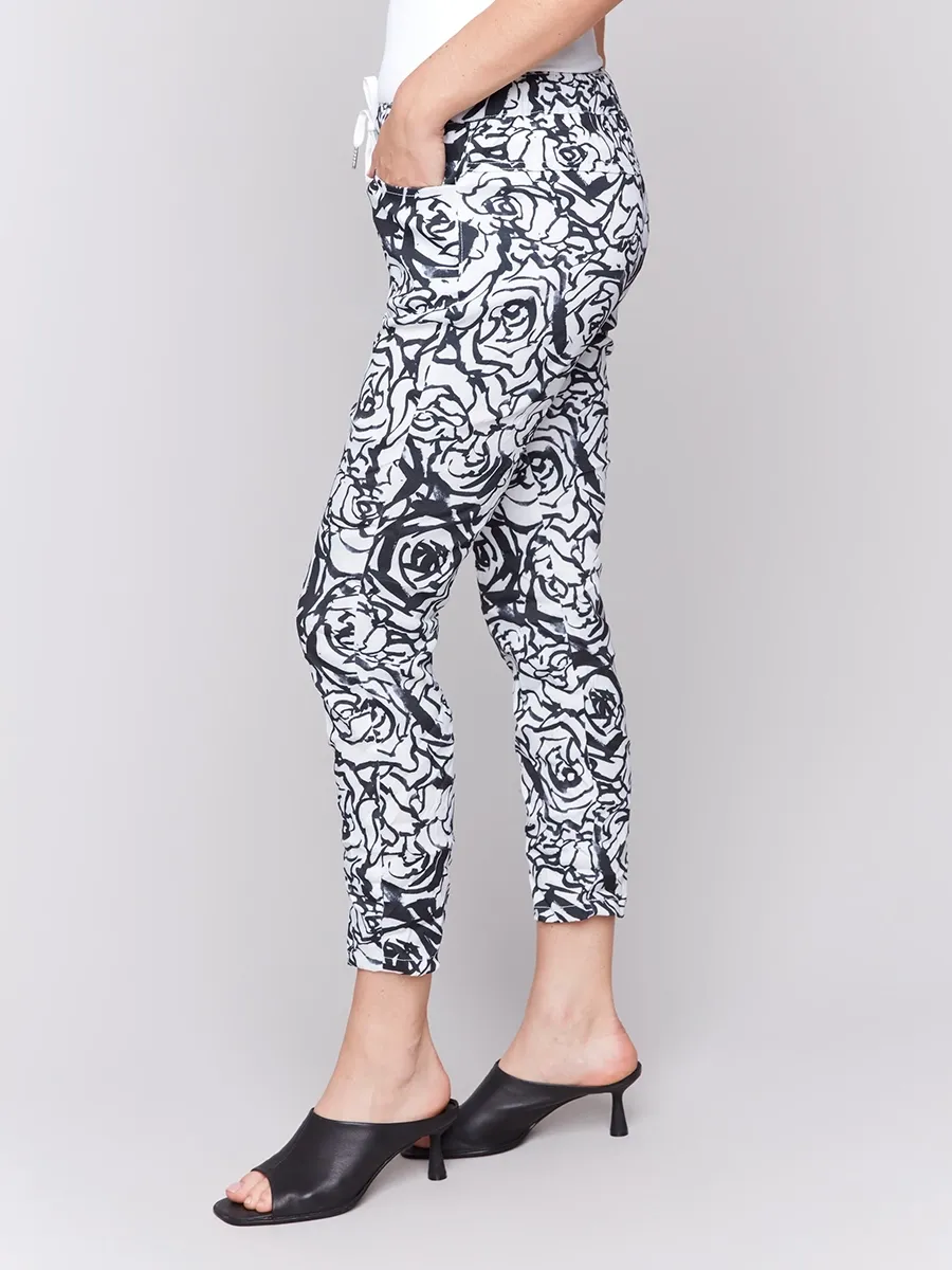 Women's Casual Casual Art Trousers