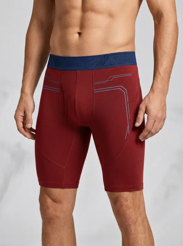 Everyday Geometric Techwear Profile Men's Boxer Briefs