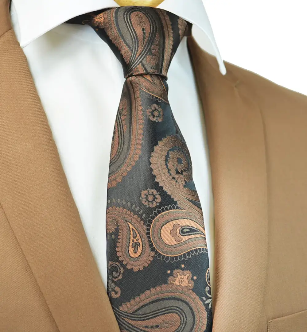 Sharp Paisley Men's Necktie