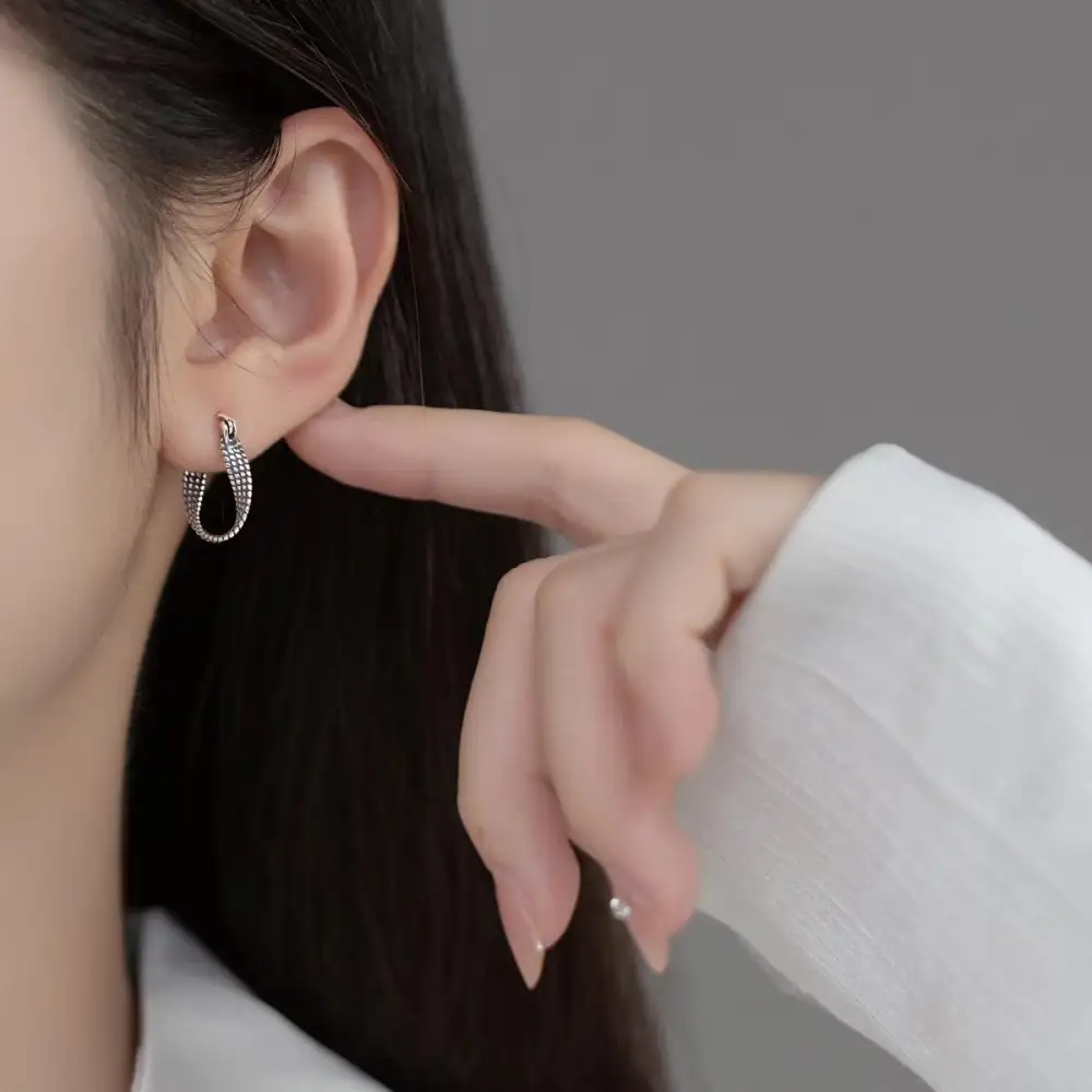 Classic Sterling Silver Hoop Earrings