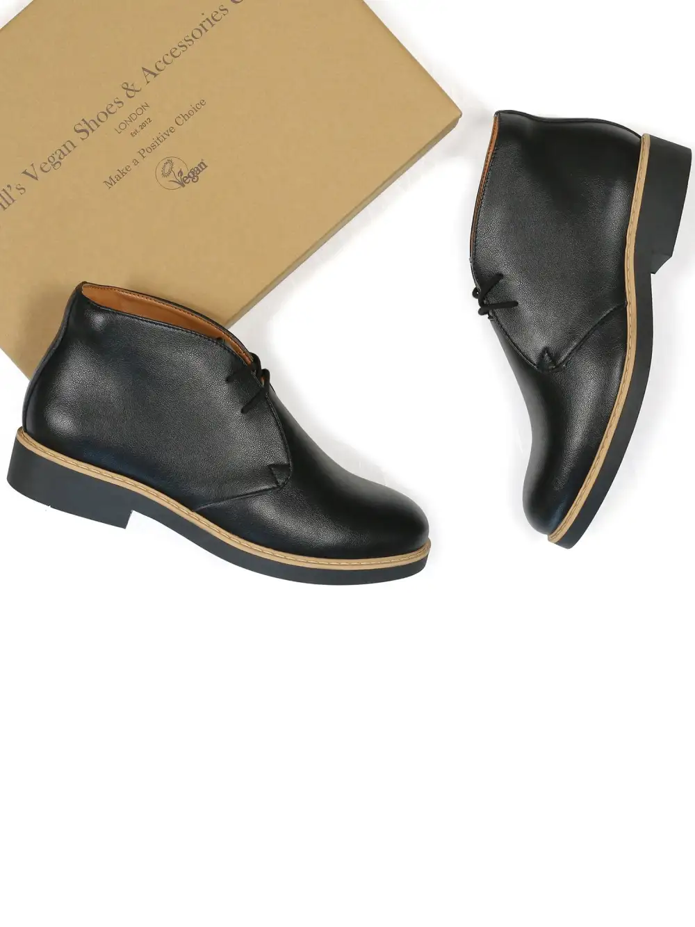 Women's Clean Casual Water Resistant Vegan Leather Everyday Boots