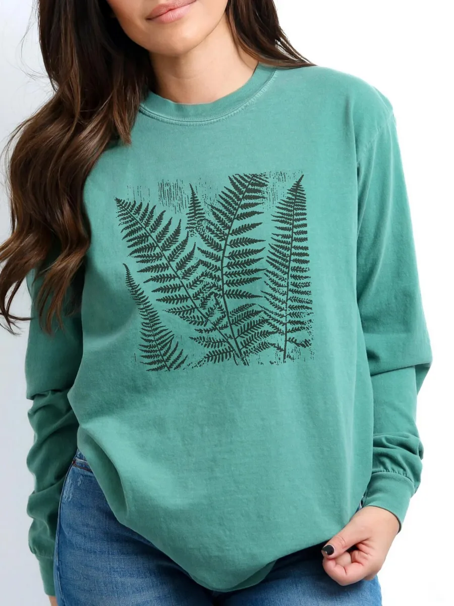 Fern Botanical Print T-Shirt