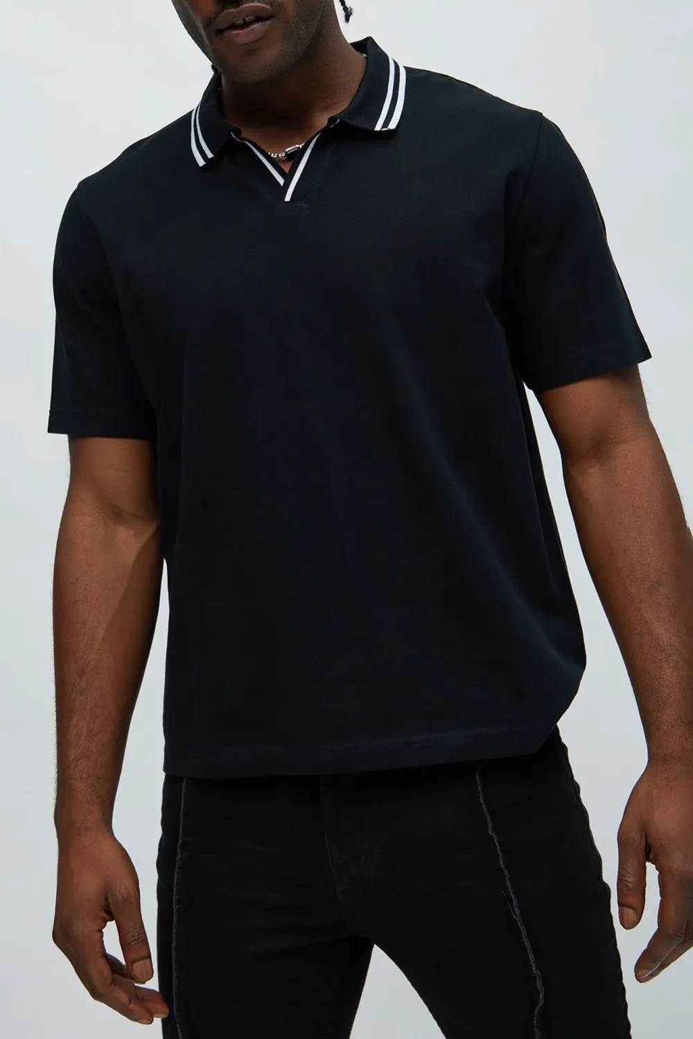 Business Style Short Sleeve Polo