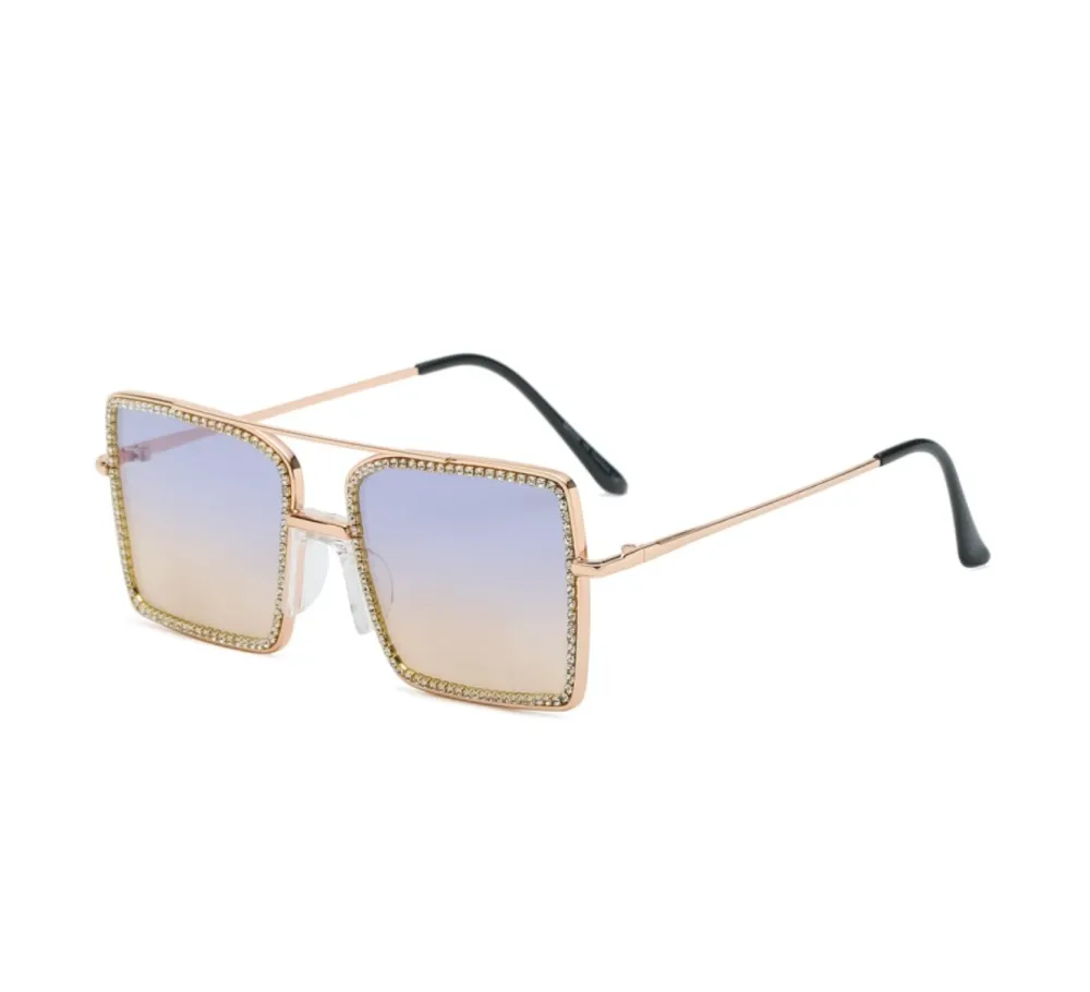 Adjustable Nose Pad Fashion Sunglasses