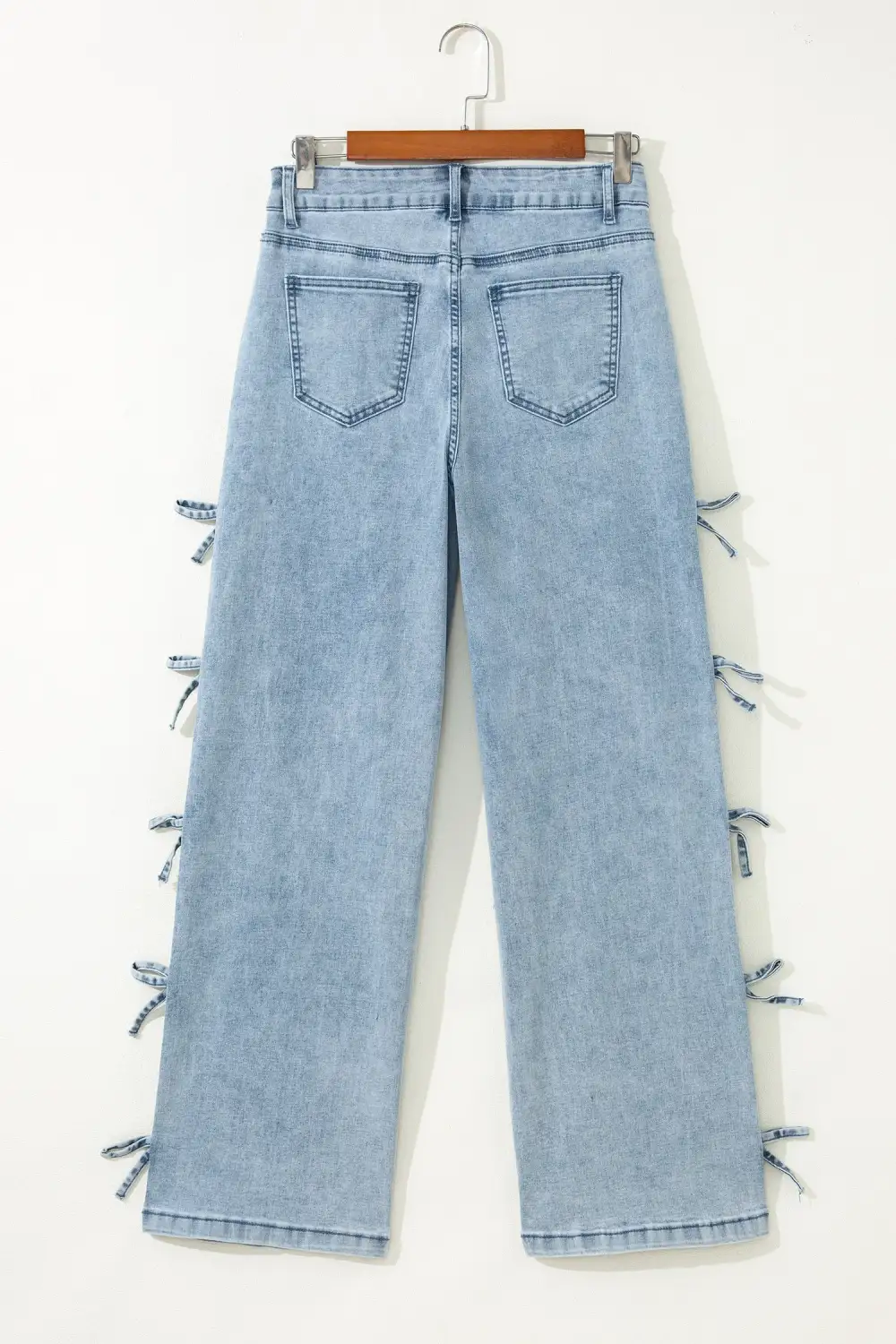 Versatile Straight Leg Denim Jeans