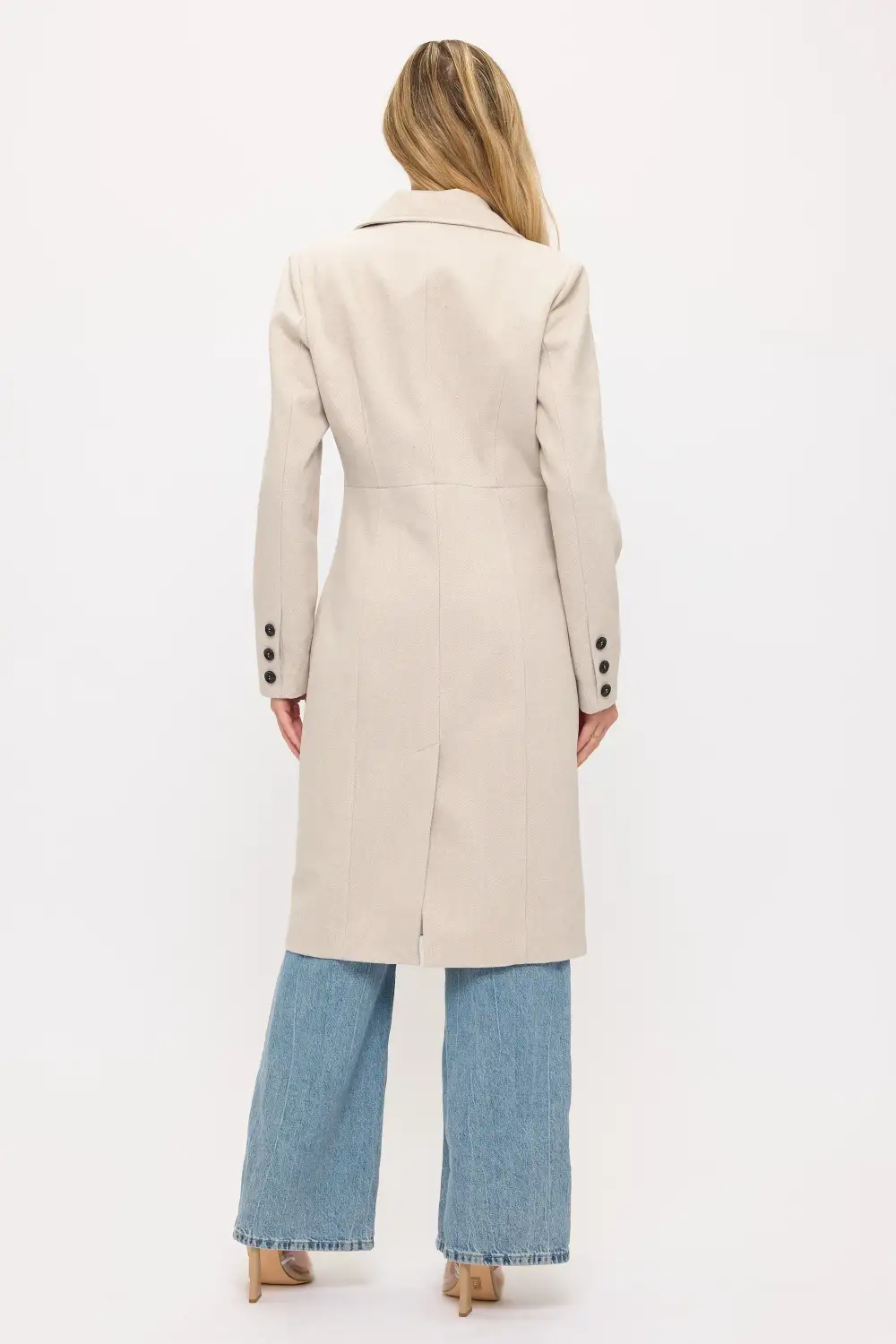 Structured Twill Coat