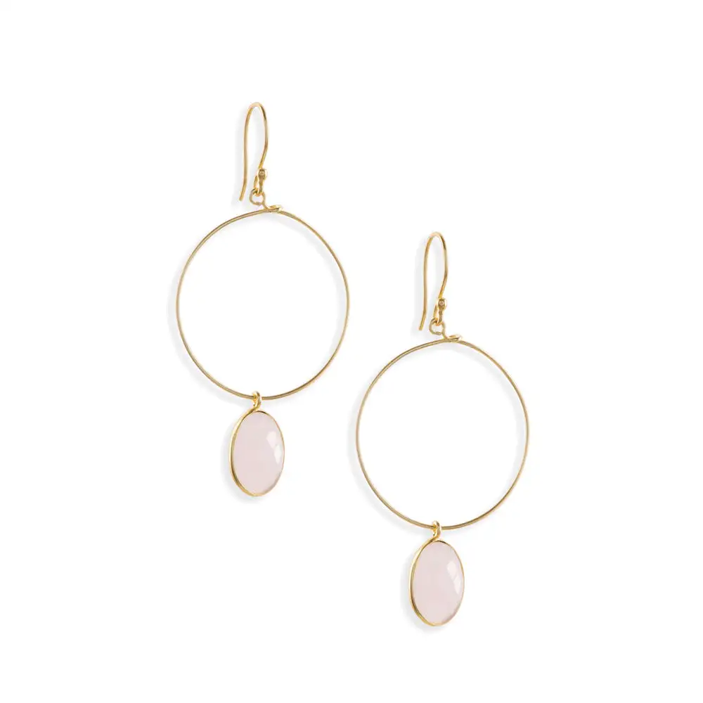 Curved Distinctive Artful Drop Earrings