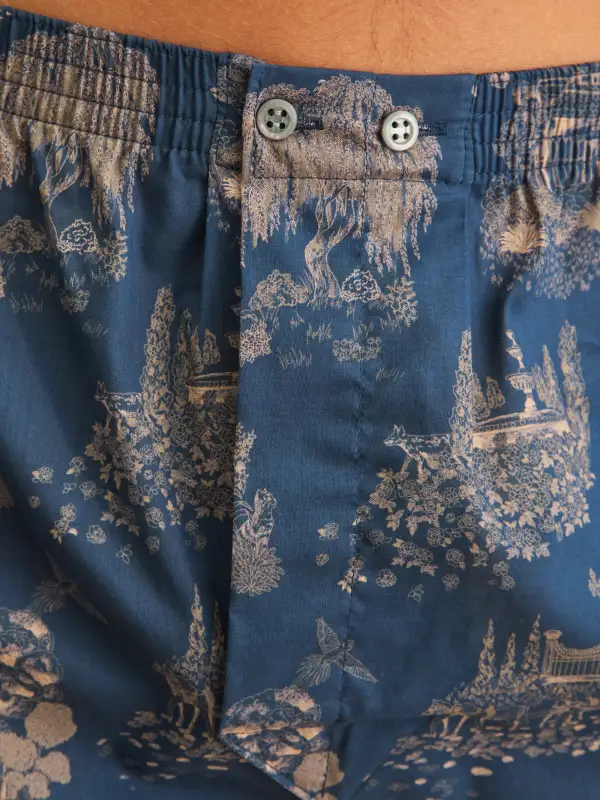 Classic Fit Cotton Batiste Toile Boxers