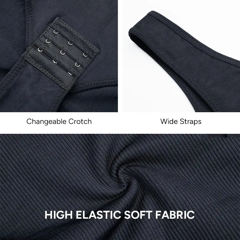 Women'S Clothing Minimalist Seamless Crewneck Bodysuits Shapewear, Basic Comfortable Fit Style Womenswear