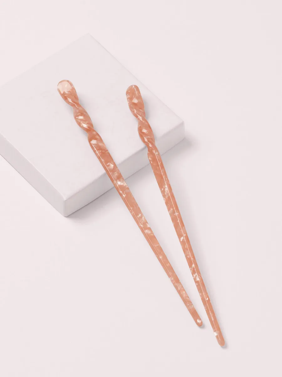 Elegant Twisted Hair Pin Set