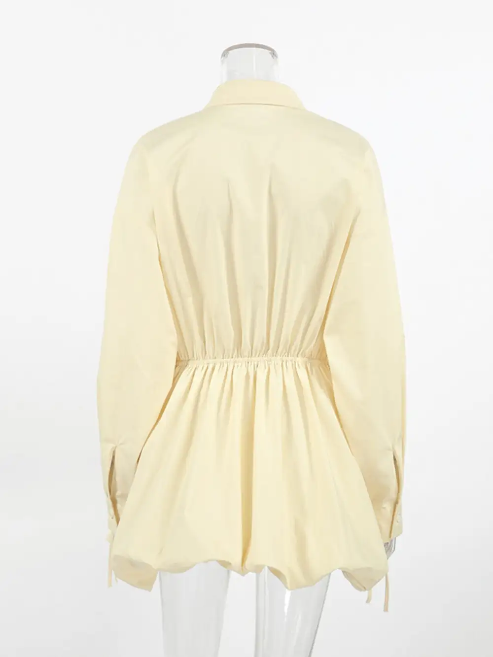 Polished Detail Button Front Dress