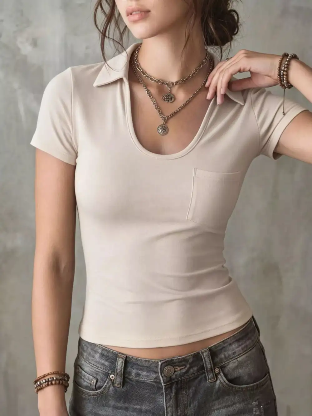 Short-Sleeve Slim-Fit T-Shirt