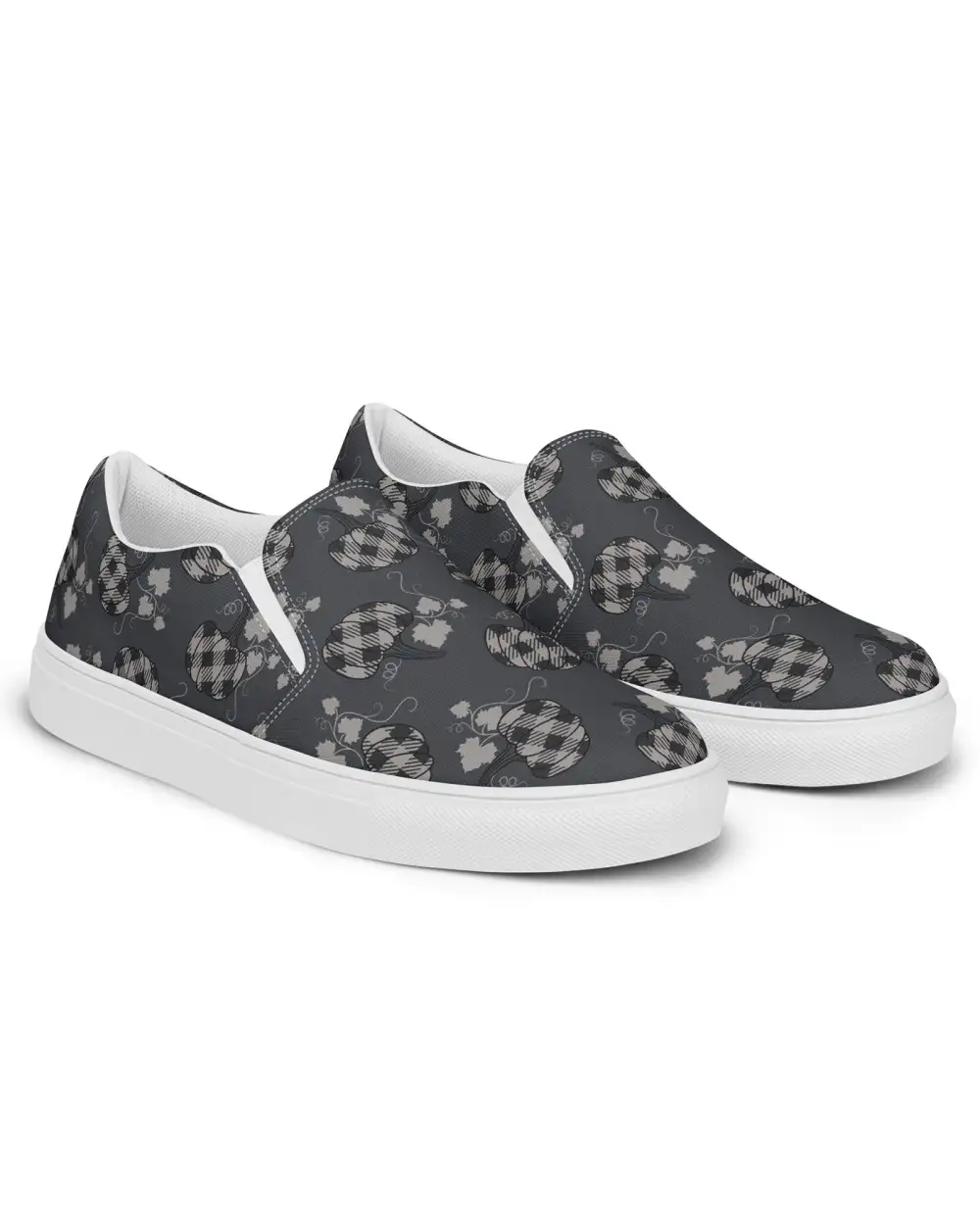 Garden Check Slip On Shoes