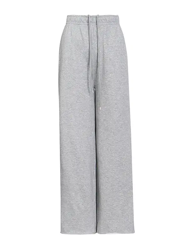 Layered Cropped Sweatshirt Matching Set
