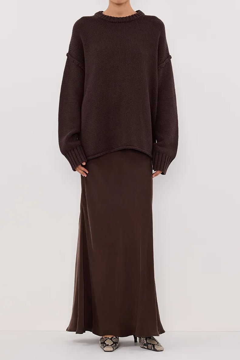 LONGLINE KNIT JUMPER