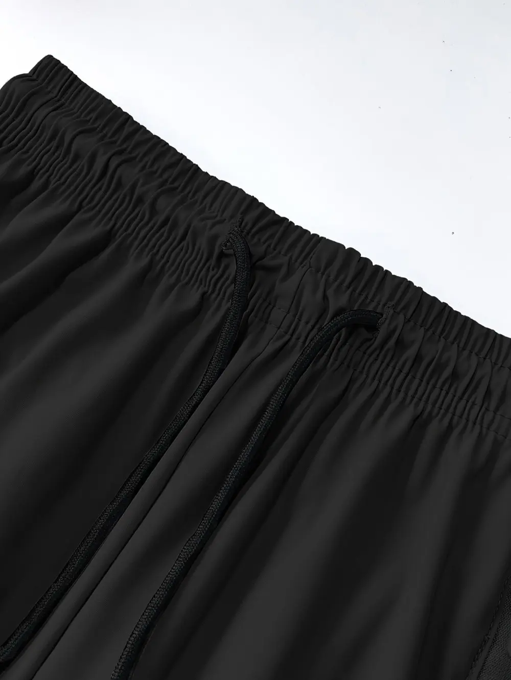 Women’s Capri Pants – Loose Fit, Summer Drawstring Waist, Zipper Pockets, Breathable High-Stretch Fabric, Suitable for Everyday Wear