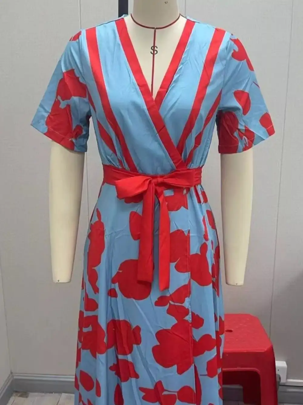Floral Printed Pocketed Maxi Dress