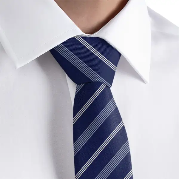 Refined Stripe Texture Necktie