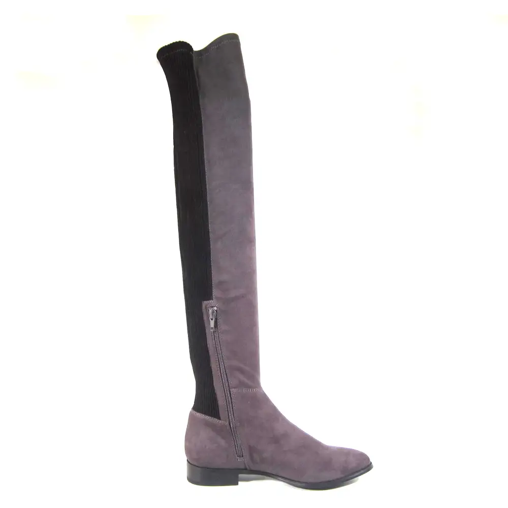 Block Heel Over The Knee Boots