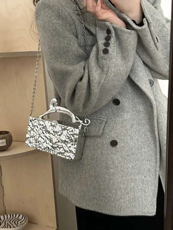 Classic Vintage Geometric Crossbody Bag