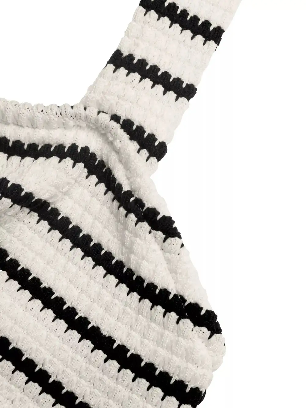 Striped Knit Mini Dress