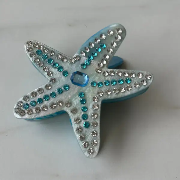 Starfish Shape Hair Claw Clip