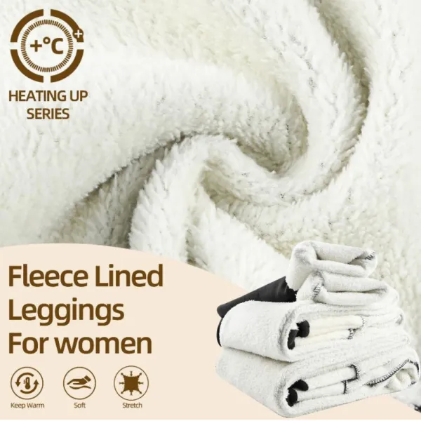 Thermal Thick FLeece Lined Leggings for Black Friday