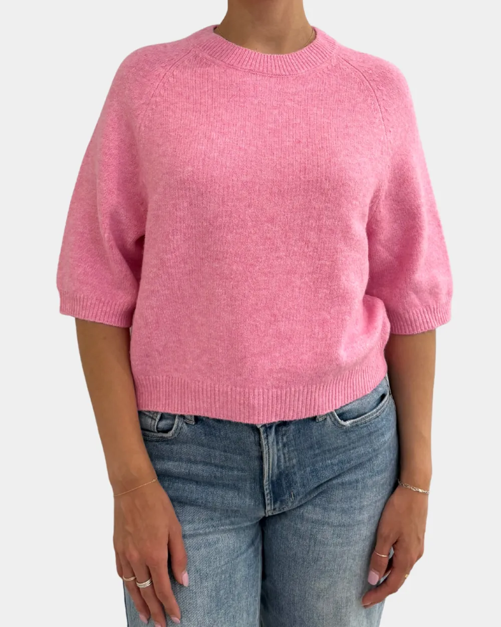 Raglan Crew Neck Sweater
