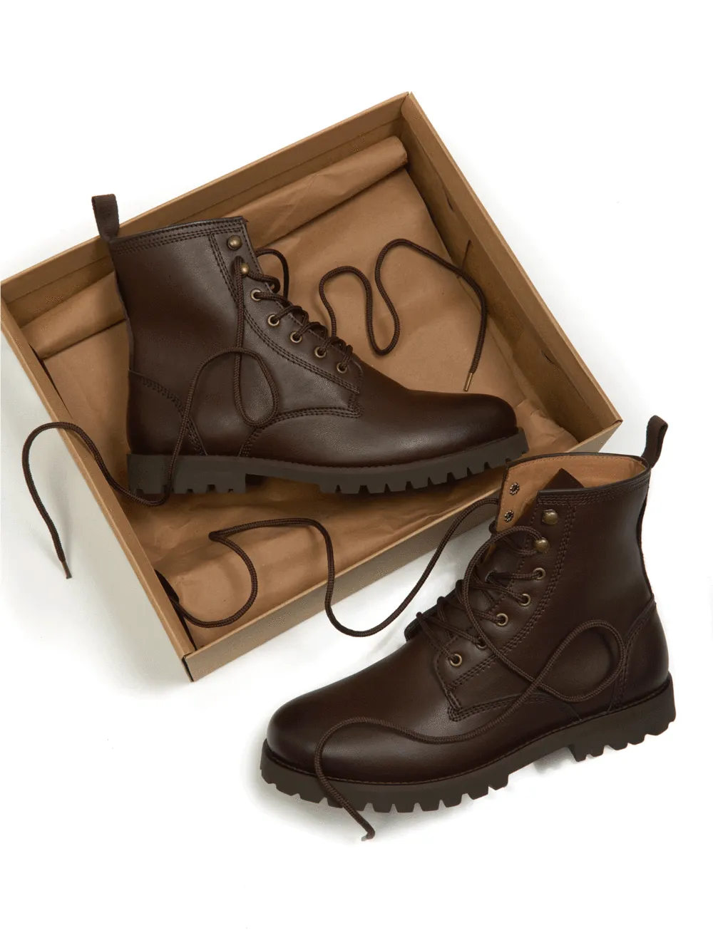 Women's Practical Water Resistant Vegan Leather Everyday Boots