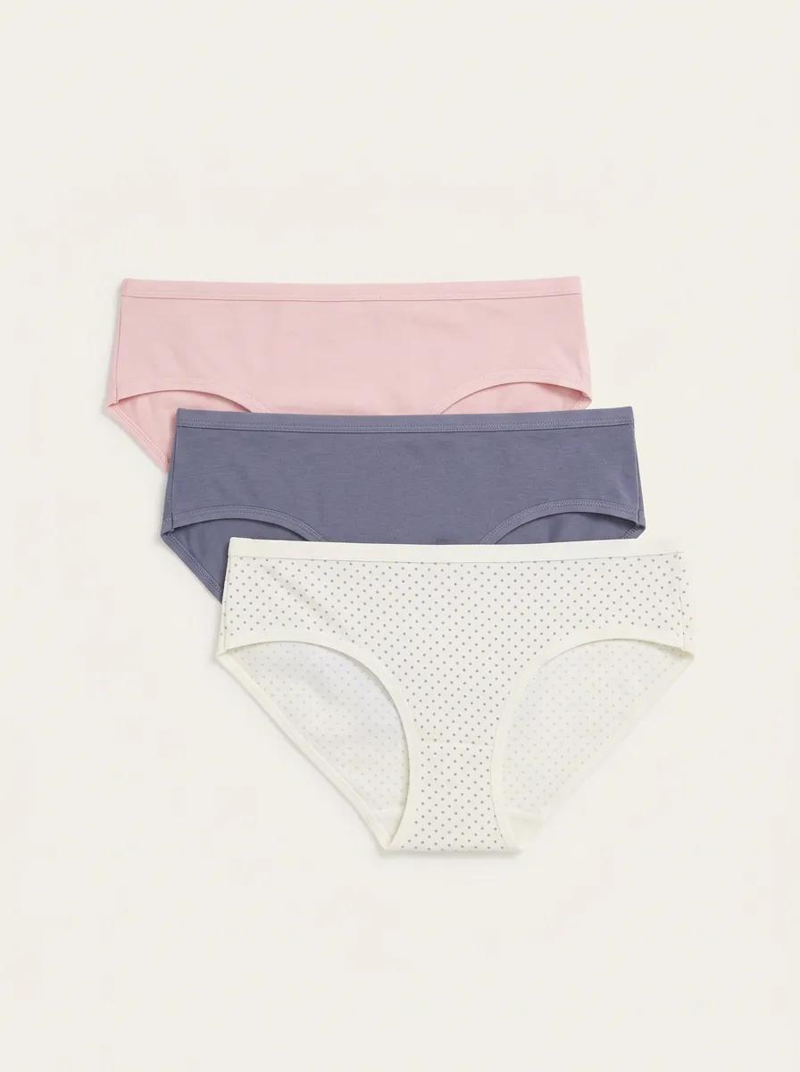 Polka-Dot Panty Set