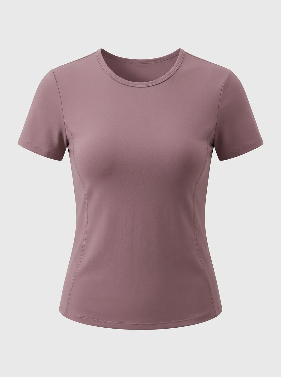 Women's Tailored Crewneck Short Sleeve Tee