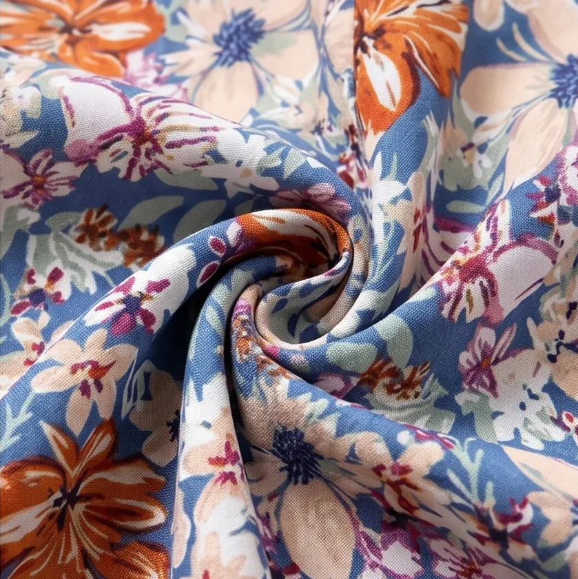 Floral Puff Sleeve Blouse