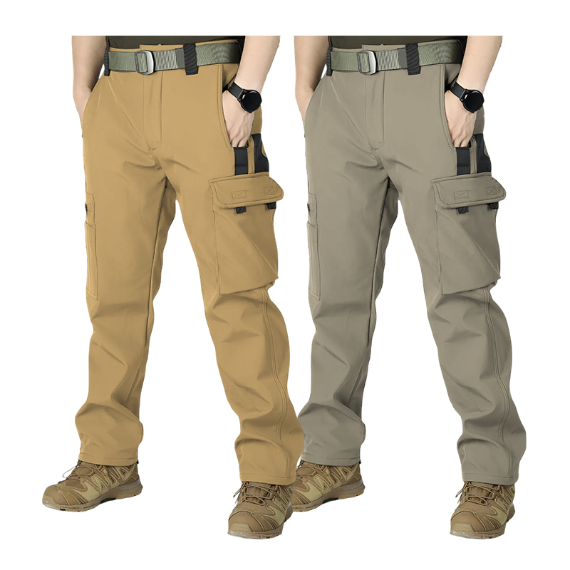 Multi Functional Fockets Slim Fit Outdoor Straight Tube Waterproof Work Pants