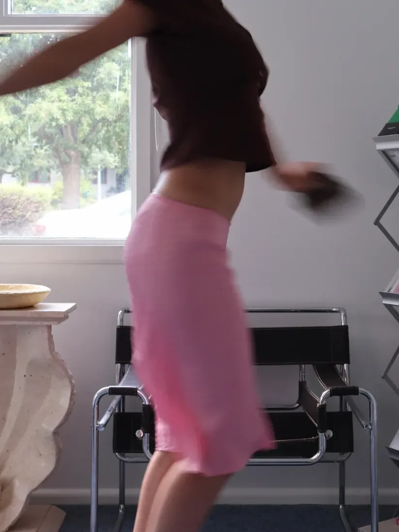 Casual Style Elasticated Waist Skirt