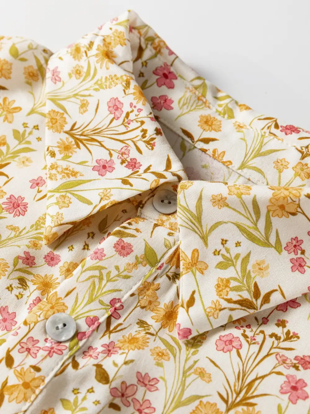 Comfort Fit Floral Printed Ruffle Dress